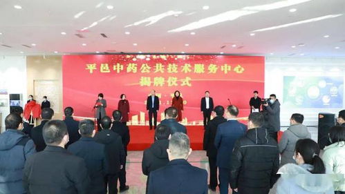 平邑中藥公共技術服務中心揭牌儀式成功舉行，助推中藥技術開發創新